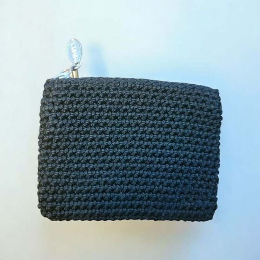 Old Navy Black Woven Change Purse